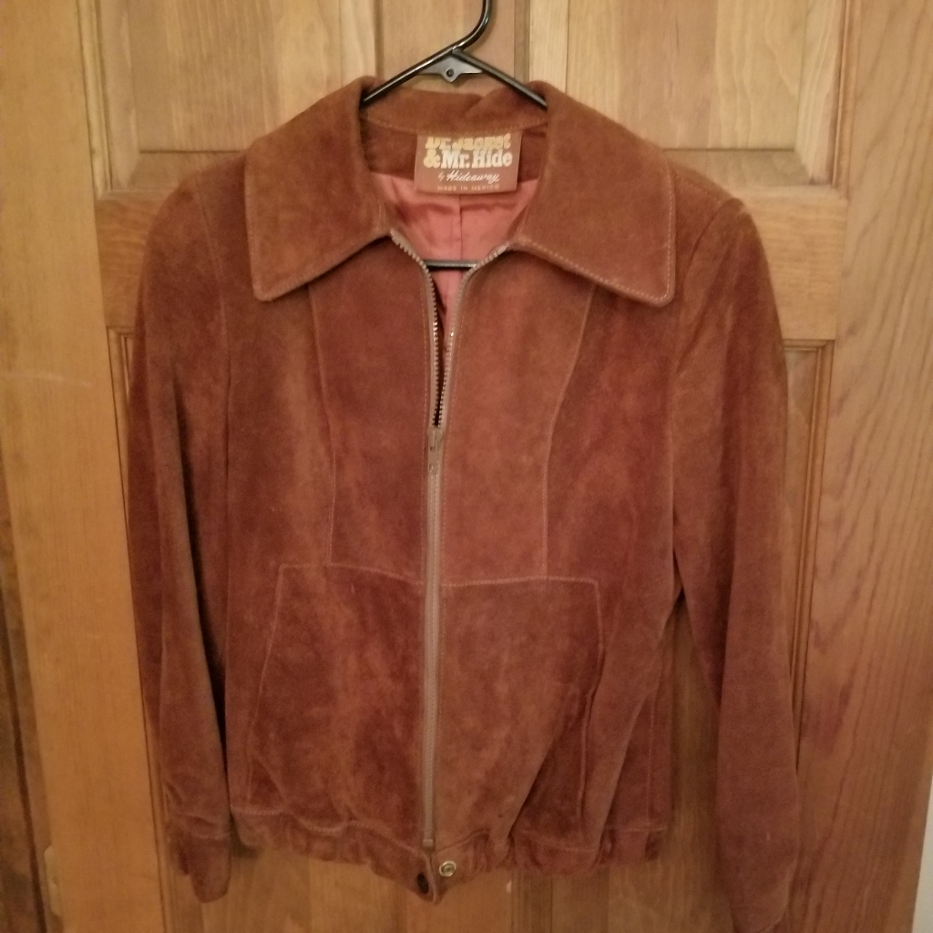 Vintage Womans Suede Jacket
